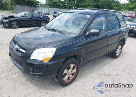 2010 Kia Sportage Lx из США, поврежденный, VIN KNDKG3A43A7703155